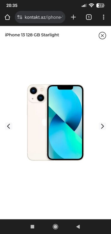 iphone чехол чёрный: IPhone 13, 128 GB, Zəmanət