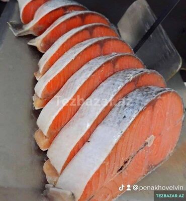 Balıq və dəniz məhsulları: ✅Syomqa (Somon) Qizil balıq ✅Okeandan Tutulub ✅ Təmizlənmiş Syomqa — 3