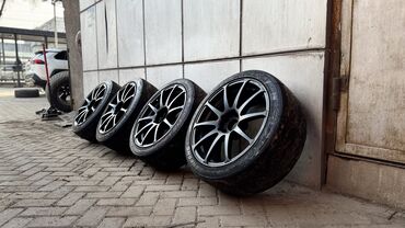 r18 амг: Колеса в сборе R 18, Лето, Б/у, Комплект, Легковые, Литые, отверстий - 4