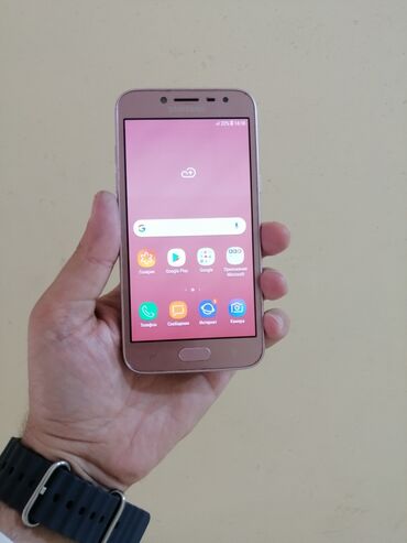 samsung telefonlar 2 el: Samsung Galaxy J2 Pro 2018, 16 GB, rəng - Qızılı, İki sim kartlı