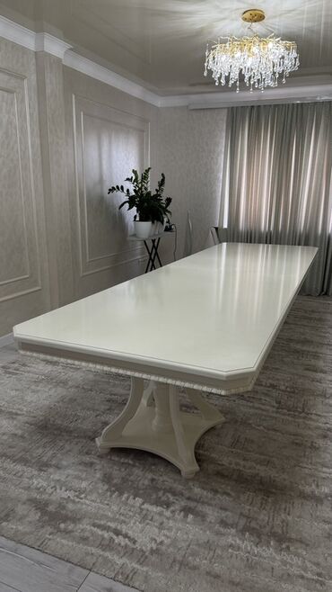 куханный буфет: Стол для зала, Б/у, Не раскладной, Прямоугольный