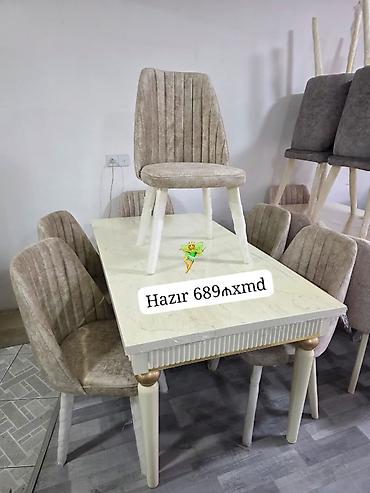 məcməyi nədir: Mətbəx üçün, Yeni, 6 stul — 1
