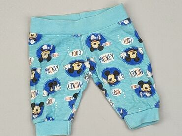 błękitne legginsy: Spodnie dresowe, Disney, Wcześniak, stan - Bardzo dobry
