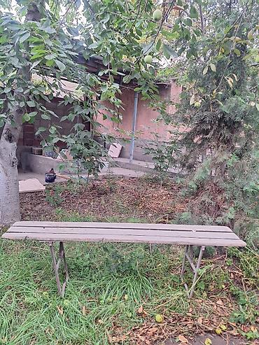 Скамейка Дерево, Без спинки, Без крыши