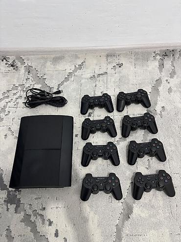 PS3 (Sony PlayStation 3): PlayStation 3 SUPER SLIM 🔥🔥 —- С ПРОШИВКОЙ 😍 —- + В ПОДАРОК 8 — 1