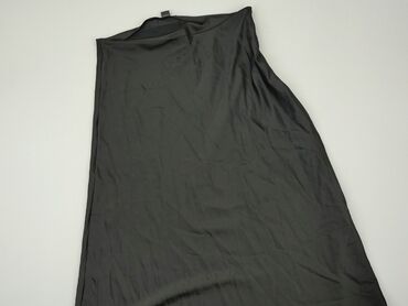 czarne spódnice z rozporkiem: Spódnica, Monki, 2XL, stan - Bardzo dobry