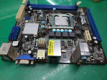 Материнские платы: Материнская плата, Б/у, ASRock, LGA1155, Mini-ATX, Для ПК