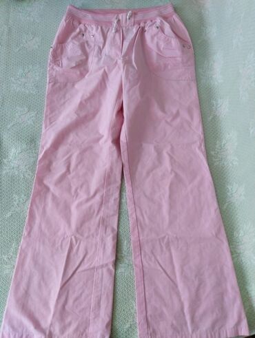 вещи на девочку 5 лет: Джинсы и брюки, цвет - Розовый, Новый