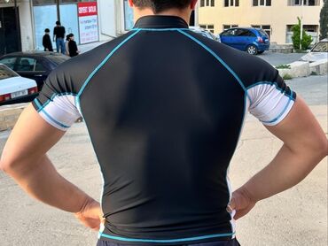 İdman dəstləri: Sport t-shirt fitnes məşq normal geyim üçün