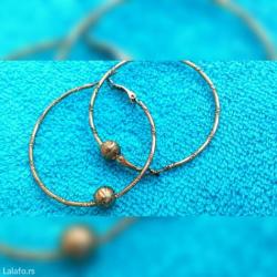 srebrni nakit krusevac: Hoop earrings