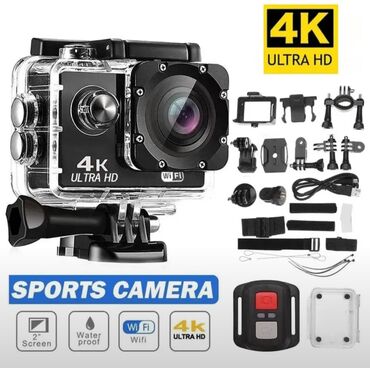 Şəffaf suya davamlı korpusu ilə təchiz edilmiş 4K Ultra HD ekşn