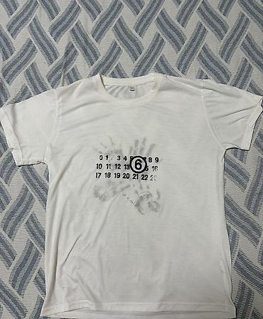 базовые футболки мужские: Мужская футболка, XL, 3XL, Б/у, цвет - Белый, Самовывоз, Платная доставка — 1