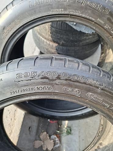 mishelin: Шины 295 / 40 / R 20, Лето, Б/у, Пара, Внедорожные (АТ/МТ), Германия, Michelin — 5
