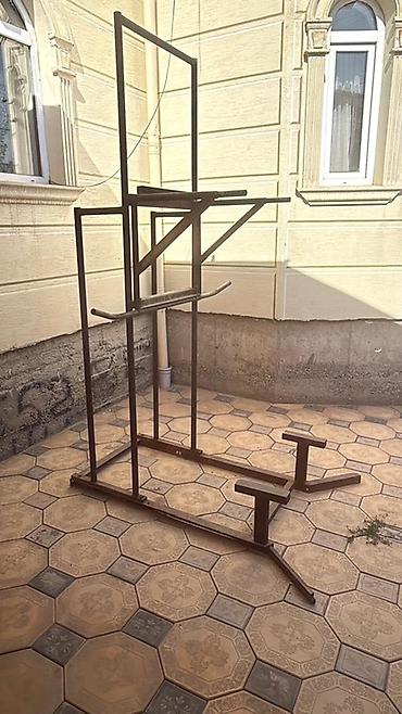 Турники и брусья: Металлический каркас для тренажёра «турник + брусья + стойка под — 3