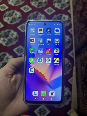 Redmi: Redmi, Redmi 10, Б/у, 128 ГБ, цвет - Серый, 2 SIM — 1