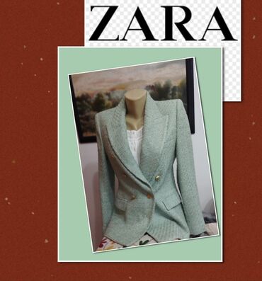 haljine zelene boje: Zara, M (EU 38), Jednobojni