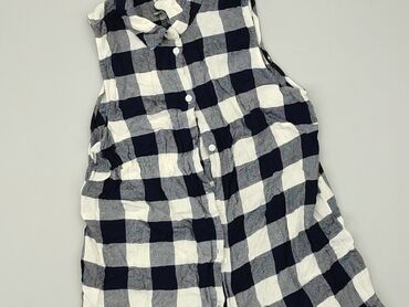 czarne bluzki z odkrytymi ramionami: Сорочка жіноча, H&M, S, стан - Задовільний