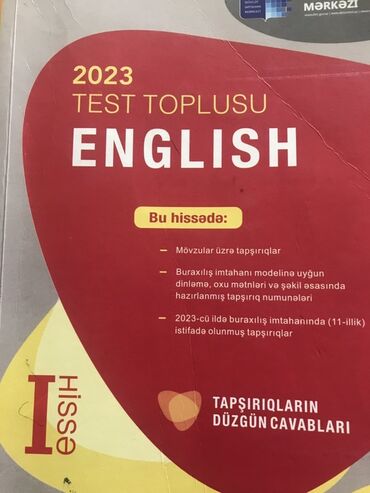 informatika testləri: Английский язык Тесты 11 класс, 1 часть, 2023 год