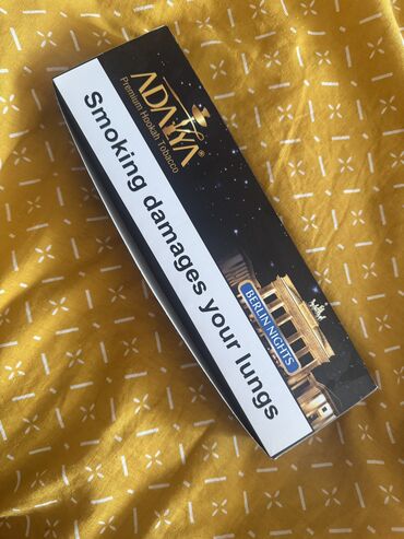 Qəlyan, vayp və aksesuarları: Qəlyan üçün tütün satıram, Duty Free’dən alınıb, yenidir. 50g 10