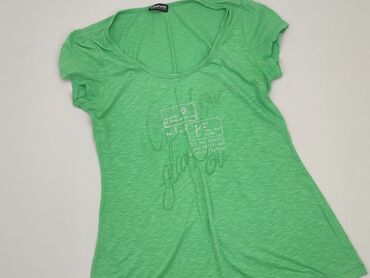 t shirty damskie khaki: T-shirt, M (EU 38), condition - Fair