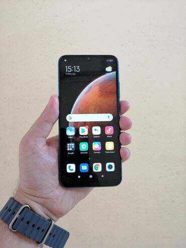 Redmi: Redmi 9A, 32 GB, rəng - Göy, Face ID