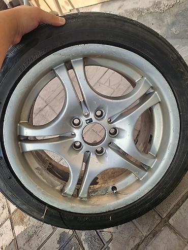 e46: Колеса в сборе 235 / 45 / R 17, Всесезонная, Б/у, 1 шт, Легковые, Литые, отверстий - 5 — 1