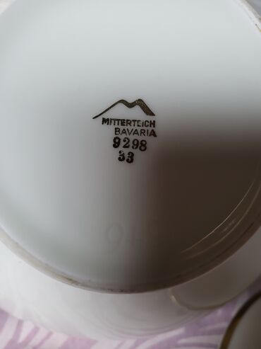 Činije: Cinija,corbaluk 1960te Bavaria Mitterteich porcelan — 13