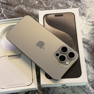 iphone cr: IPhone 15 Pro Max, Б/у, 256 ГБ, Natural Titanium, Чехол, Коробка, 84 % — 6