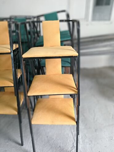 Stullar: Mətbəx üçün, Yeni, Qatlanmayan, rəng - Göy Stul — 3