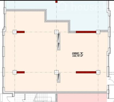 Офисы: Продаю Офис 162 м², Без ремонта, Без мебели, Многоэтажное здание, 1 этаж