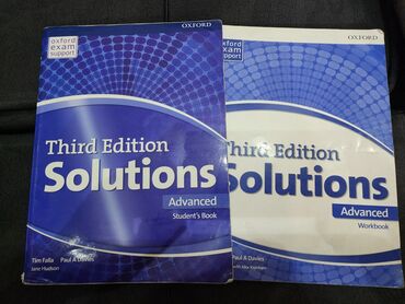 книга solutions pre intermediate: Оригинал книги Third Edition Solutions advanced