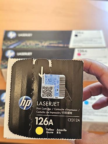 hp monoblok: HP LaserJet 126A orijinal toner kartricləri dəsti Tam orginal və — 2