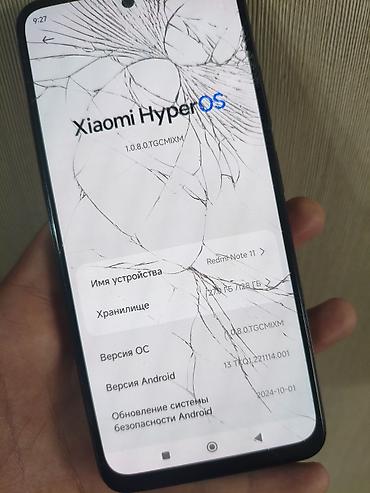 poco 7x: Redmi, Redmi Note 11, Б/у, 128 ГБ, цвет - Черный, 2 SIM — 4