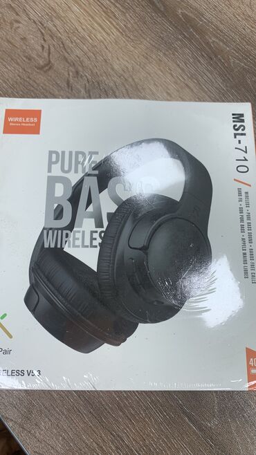 Yeni Simsiz (Bluetooth) Qulaqcıqlar, rəng - Qara