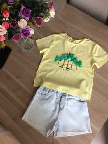 dəst geyimlər: Комплект Zara Kids, цвет - Желтый