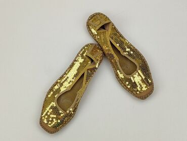 złote sandały reserved: Balerinki 39, stan - Bardzo dobry