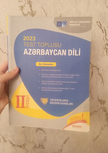 az dili test toplusu 1 ci hisse cavablar: Азербайджанский язык Тесты 10 класс, ГЭЦ, 2 часть, 2023 год