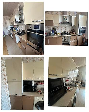 divan ustleri: Metbex mebeli satilir. 250 azn. Olcusu 4.80x2.50 ölcude. Ustunde moyka — 1