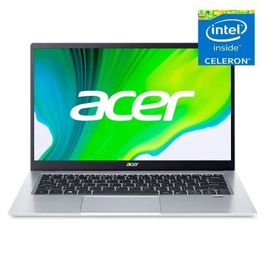 сумку для ноутбука и документов: Ноутбук, Acer, 4 ГБ ОЗУ, Intel Core i3, 14 ", Б/у, Для несложных задач, память SSD