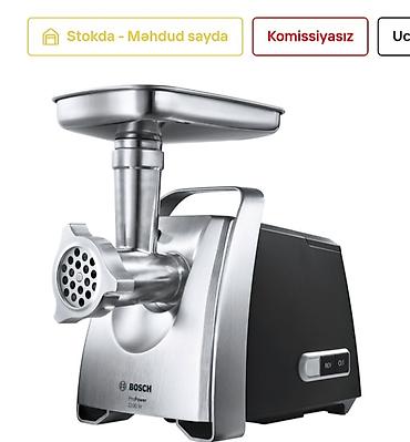 sire ceken: Ət çəkən maşın Bosch, 2200 Vt, Revers ilə, Yeni — 7