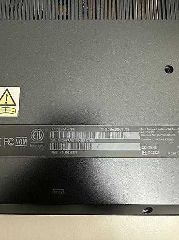 Ноутбуки Acer: Для программирования, Б/у, Intel Core i7 — 13