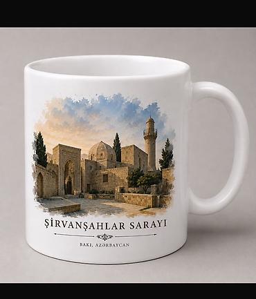 suvenir qablar: Fincanlar, rəng - Ağ, Keramika, 1 əd — 4