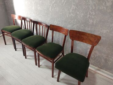 реставрация стула с пружинами: Стулья Для кухни, С обивкой, Б/у