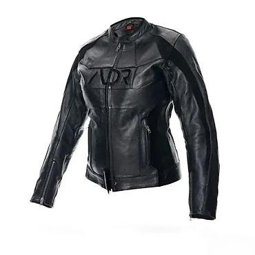 rock: Ženska moto kožna jakna ADR Spirit Lady - Materijal: prirodna goveđa — 1