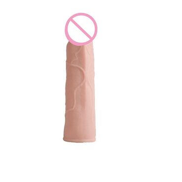 для взрослых игрушки: Секс игрушка насадка на член Многоразовый презерватив Jiuai  общая