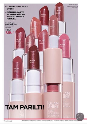 Kosmetika dəstləri: Kosmetik dəst, Faberlic, >10 məhsul, Yeni, Ünvandan götürmə, Pulsuz çatdırılma, Ödənişli çatdırılma — 64