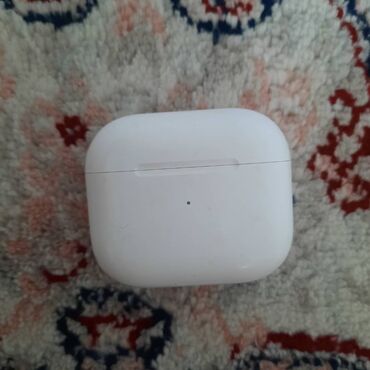 аудио: Вкладыши, Apple, Б/у, Беспроводные (Bluetooth), Классические