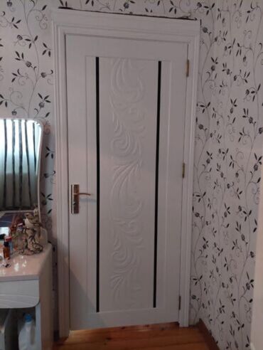 Otaq qapıları: Yataq otağı üçün Yeni Otaq qapısı 90x205 sm Naliçnik ilə, Zəmanətli, Ödənişli quraşdırma, Ödənişli çatdırılma — 10