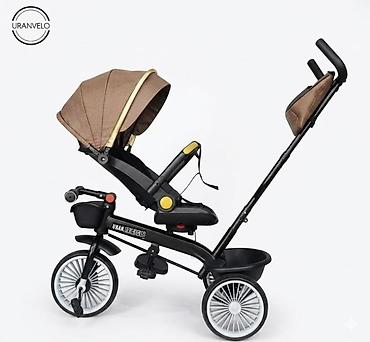 velosiled: Uşaq üçtəkərli velosiped/araba – çoxfunksiyalı model Xüsusiyyətlər: - — 4