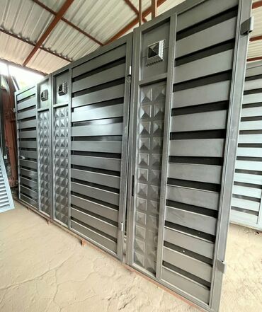 Откатные ворота: Комплект декоративных металлических ворот и секций ограждения — 4